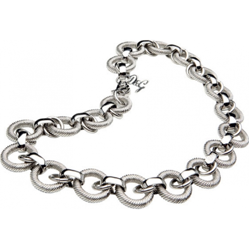 D and G Ladies Stainless Steel Crisp Necklace