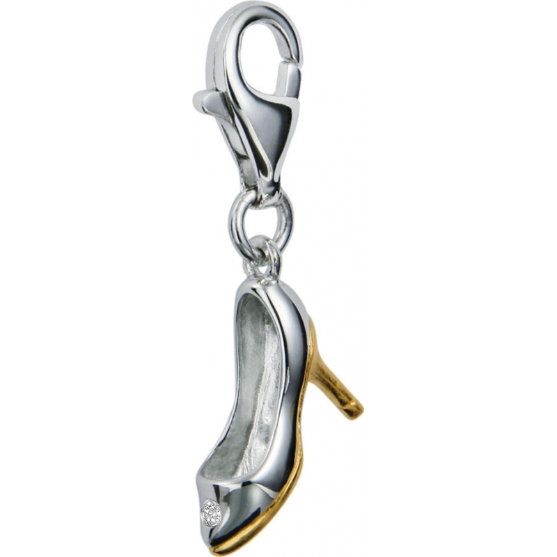 Hot Diamonds Ladies Killer Heel Silver Charm