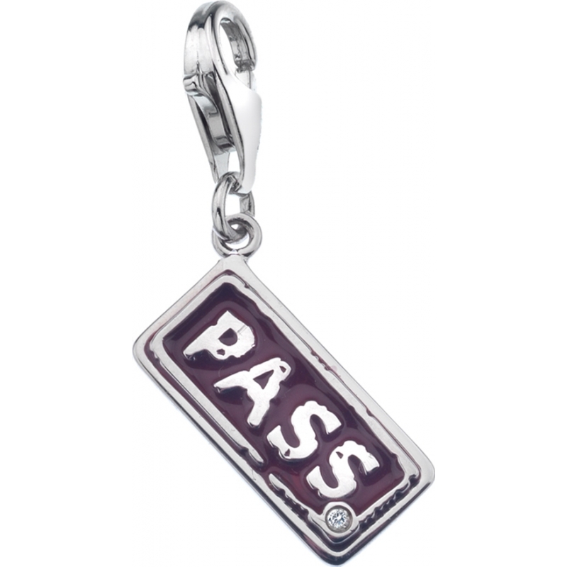 Hot Diamonds Pass Silver Charm