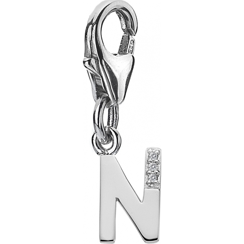 Hot Diamonds Diamond Letters N Charm