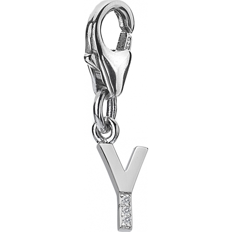 Hot Diamonds Diamond Letters Y Charm