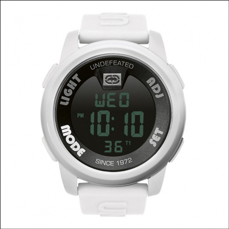 UNLTD by Marc Ecko Mens The 20-20 White Digital Watch