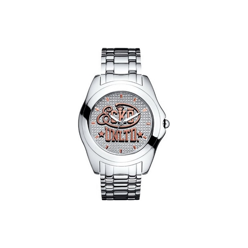 Marc Ecko Mens Encore All Silver Watch