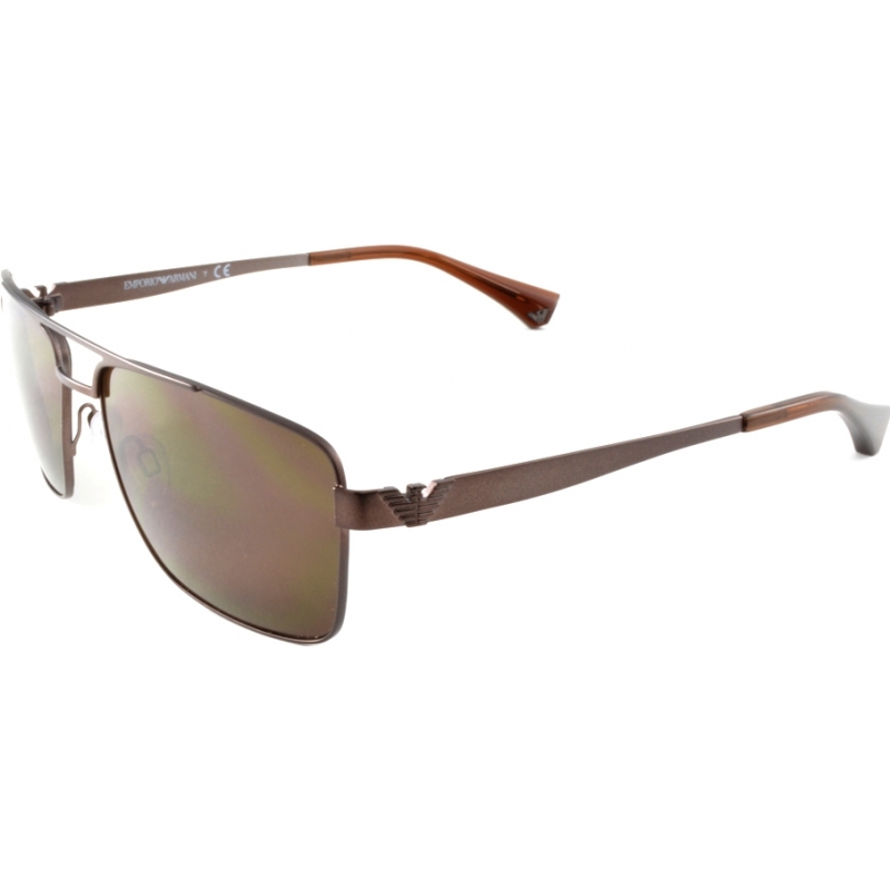 Emporio Armani EA2019 58 Essential Leisure Matte Brown 304973 Sunglasses