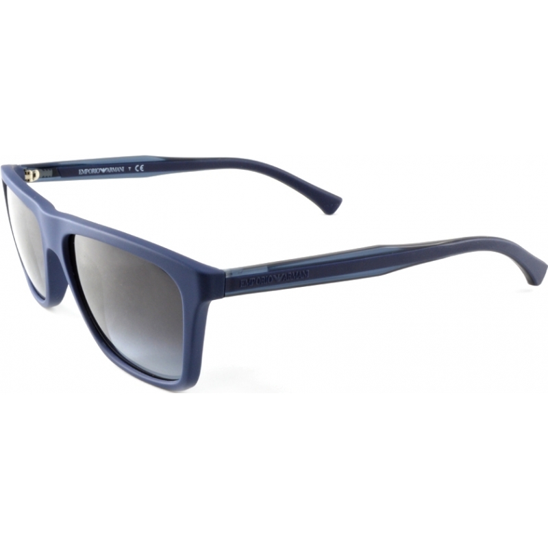 Emporio Armani EA4001 56 Modern Blue Rubber 50658G Sunglasses