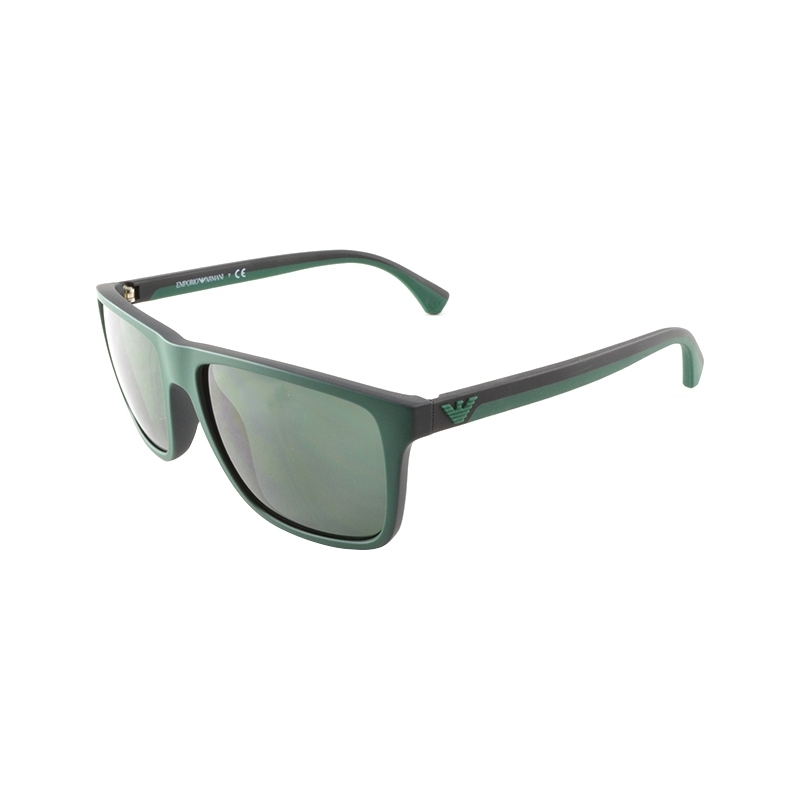 Emporio Armani EA4033 56 Modern Green Rubber Black 523271 Sunglasses