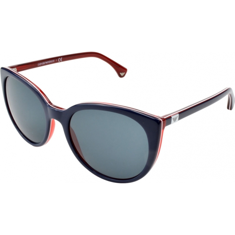 Emporio Armani EA4043 55 Essential Leisure Blue Red 535287 Sunglasses