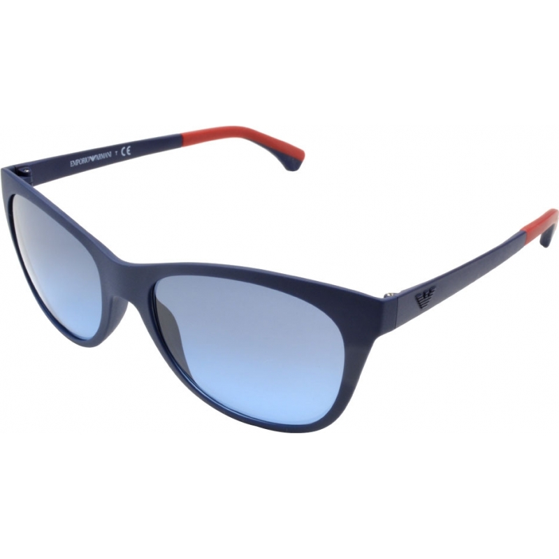 Emporio Armani EA4046 56 Essential Leisure Matte Blue 51228F Sunglasses