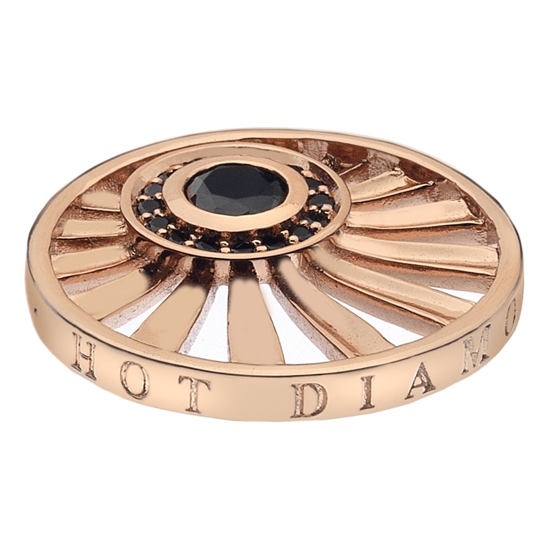 Emozioni 33mm Art Deco Dawn Rose Gold Plated Coin