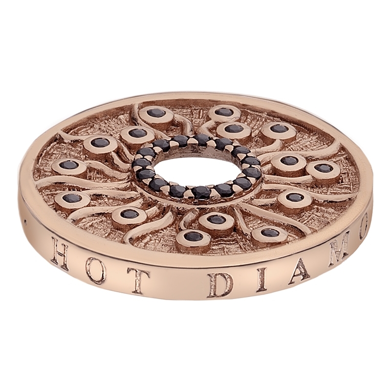 Emozioni 25mm Percorso Many Paths Rose Gold Coin