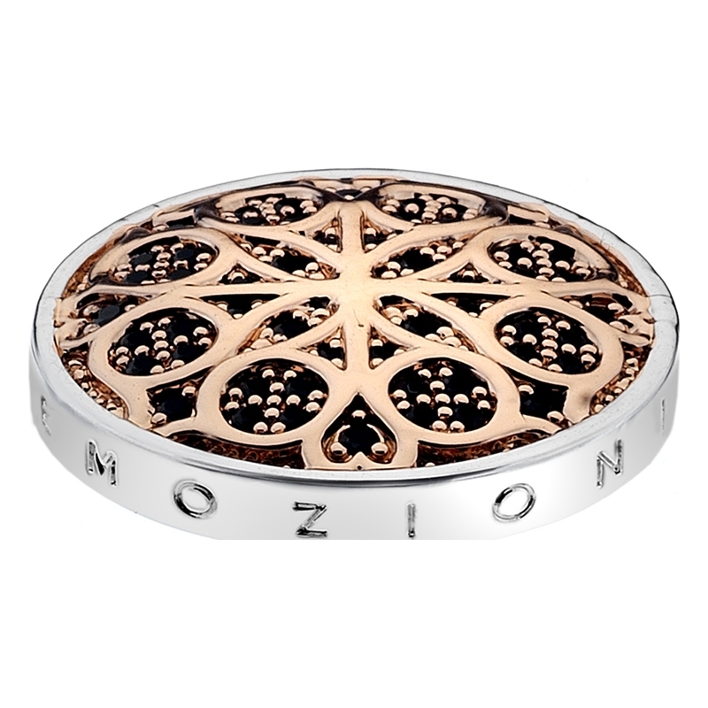 Emozioni 33mm Radici Rose Gold Plated Coin