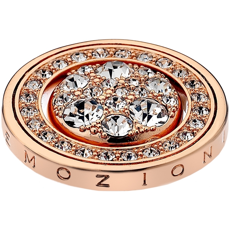 Emozioni 33mm Terra e Luce 18ct Rose Gold Plated Coin