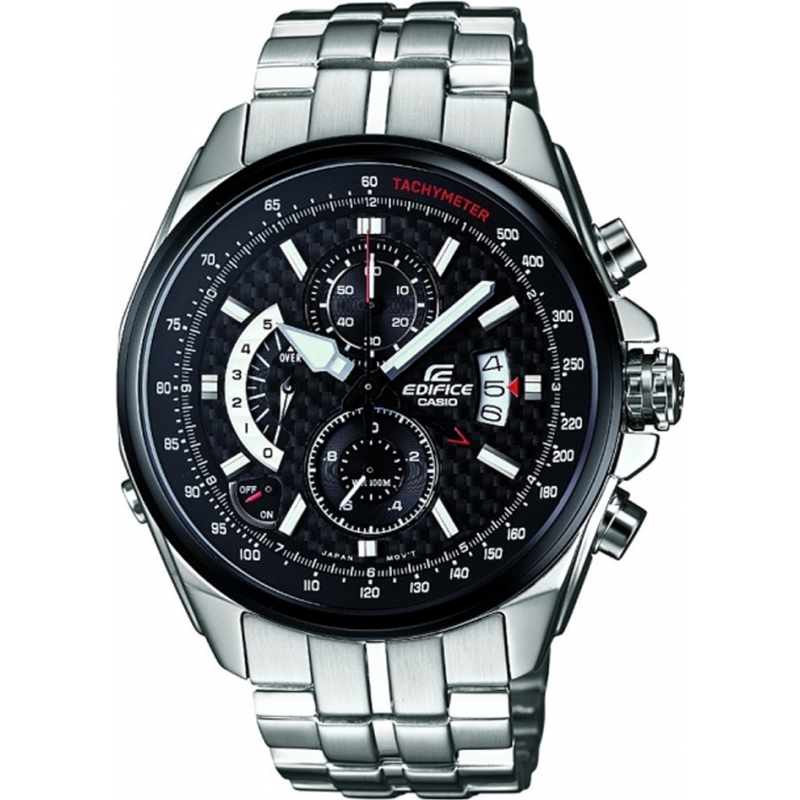 Casio Mens Edifice Steel Chronograph Watch