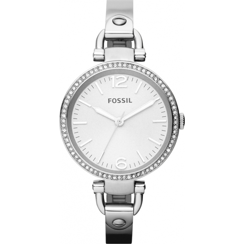 Fossil Ladies Georgia Silver Watch