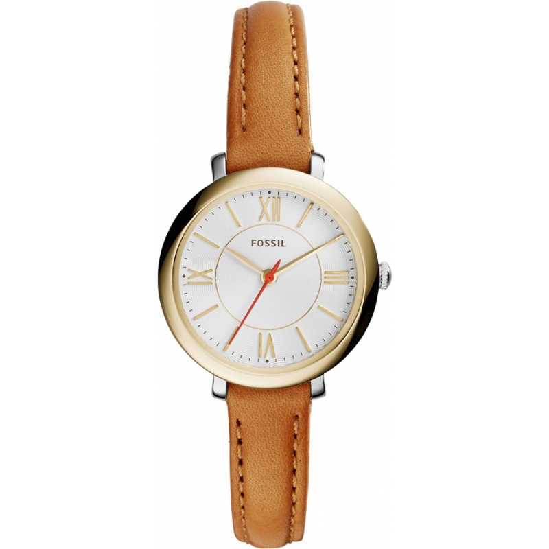 Fossil Ladies Jacqueline Tan Leather Strap Watch