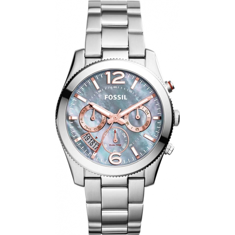 Fossil Ladies Perfect Boyfriend Grey Silver Watch