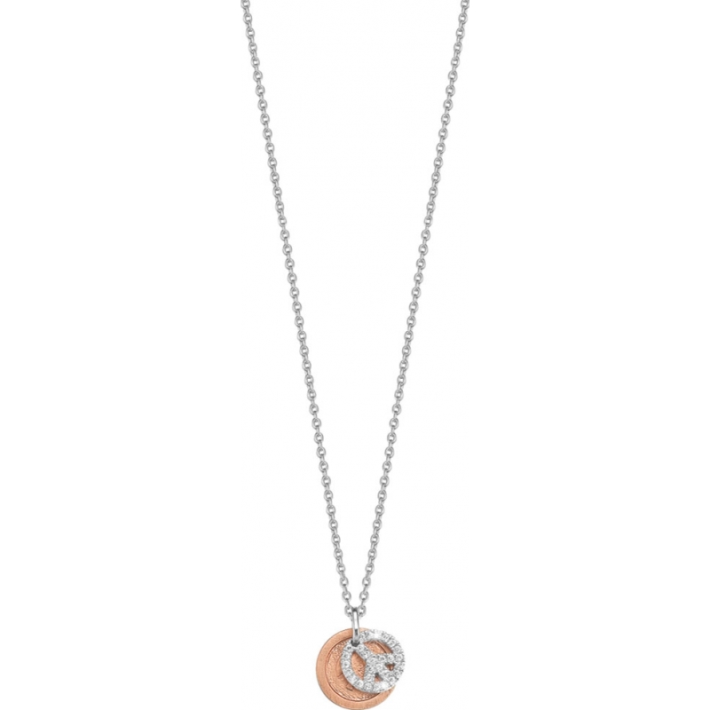 Esprit Ladies Brilliance Peace Rose Necklace