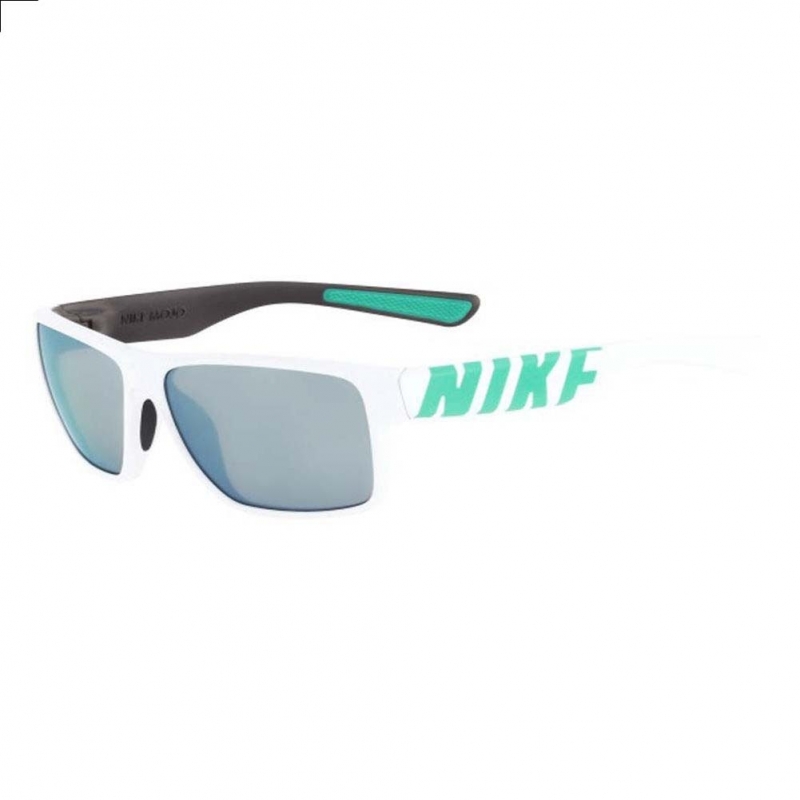 Nike EV0786 Mojo R White Blue Sunglasses