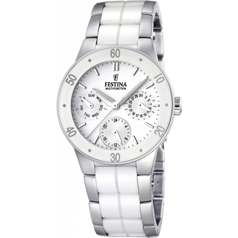 Festina Ladies Ceramic Multifunction Watch