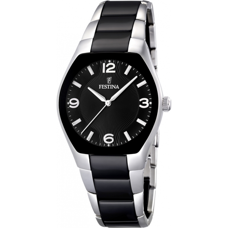 Festina Ladies Ceramic Steel Watch