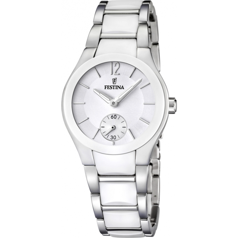 Festina Ladies Ceramic Inlay Steel Watch