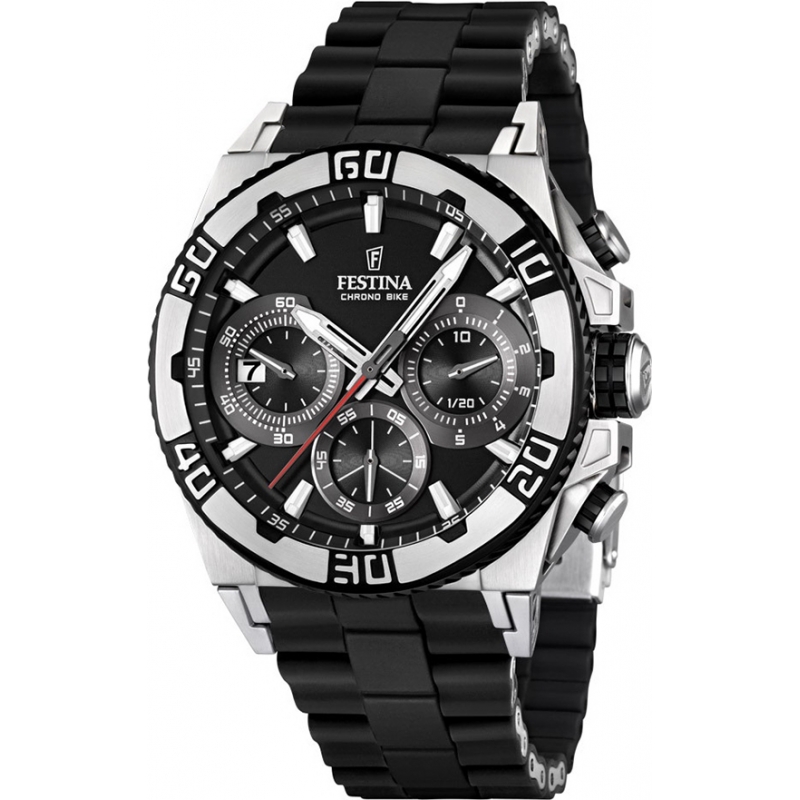 Festina Mens Chrono Bike 2013 All Black Watch