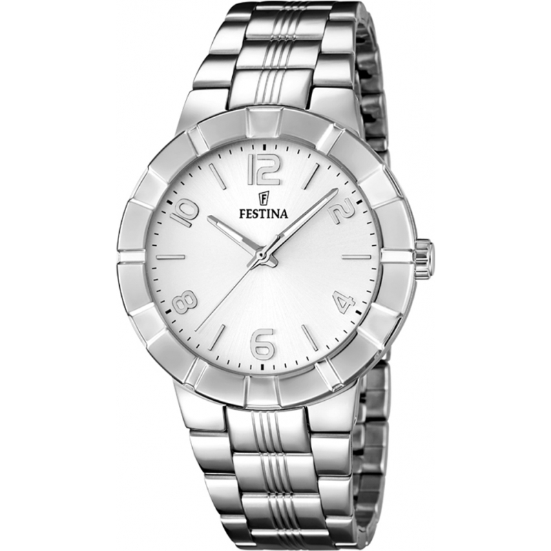 Festina Ladies Silver Steel Bracelet Watch