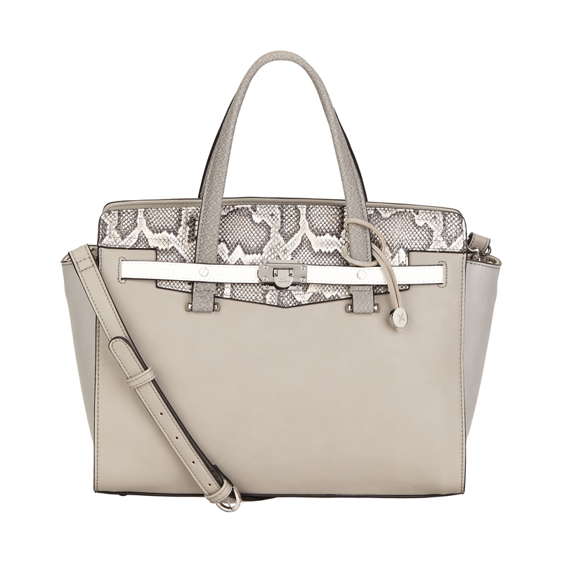 Fiorelli Ladies Luella Grey Snake Grab Bag