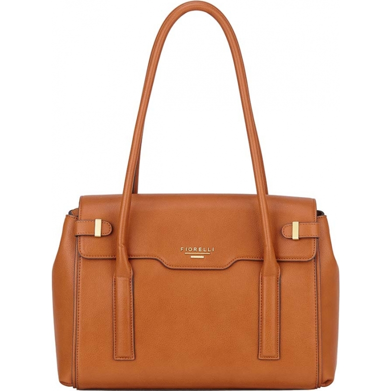 Fiorelli Ladies Deacon Tan Flap Over Tote Bag