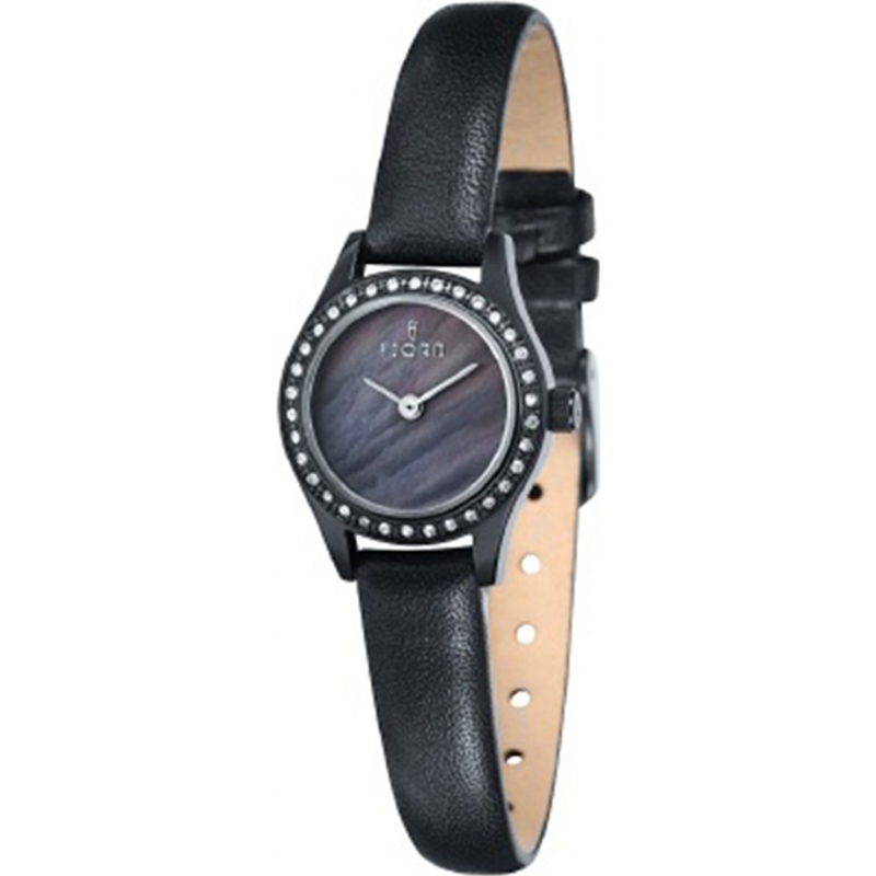 Fjord Ladies Marina 2 Hand All Black Watch