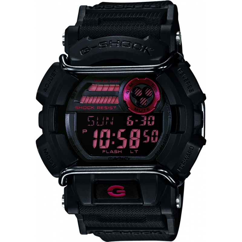 Casio Mens G-Shock Black Resin Strap Watch