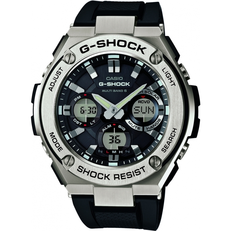 Casio Mens G-Shock Radio Controled Solar Powered Black Watch