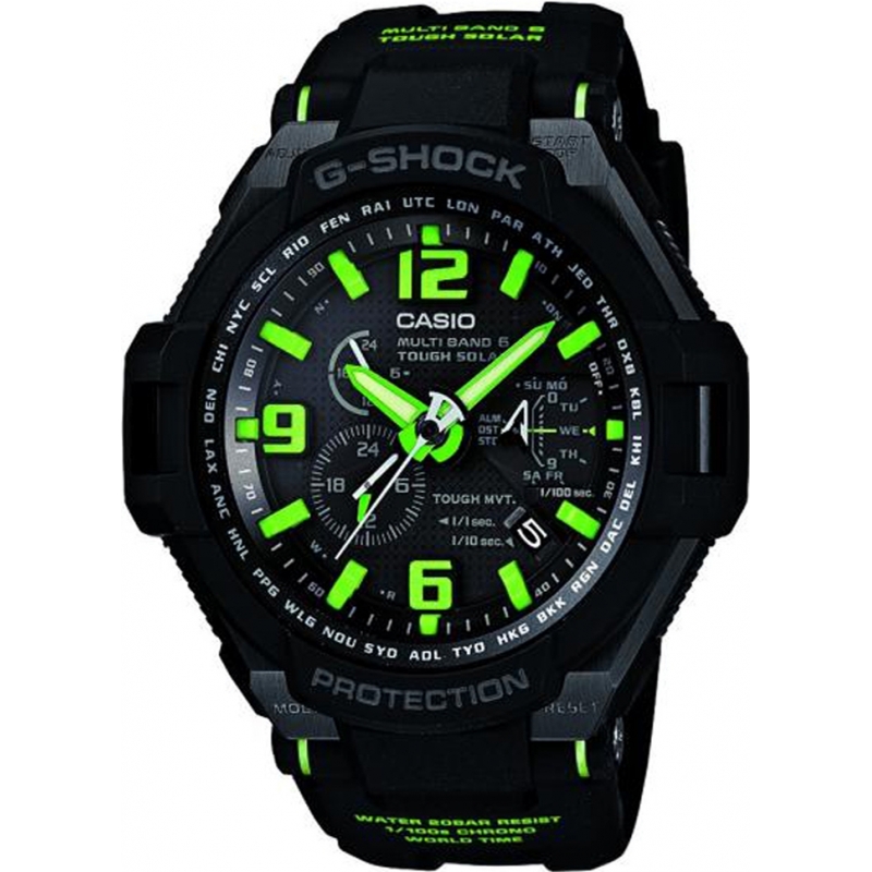 Casio Mens G-Shock Premium Radio Controlled Solar Powered Watch