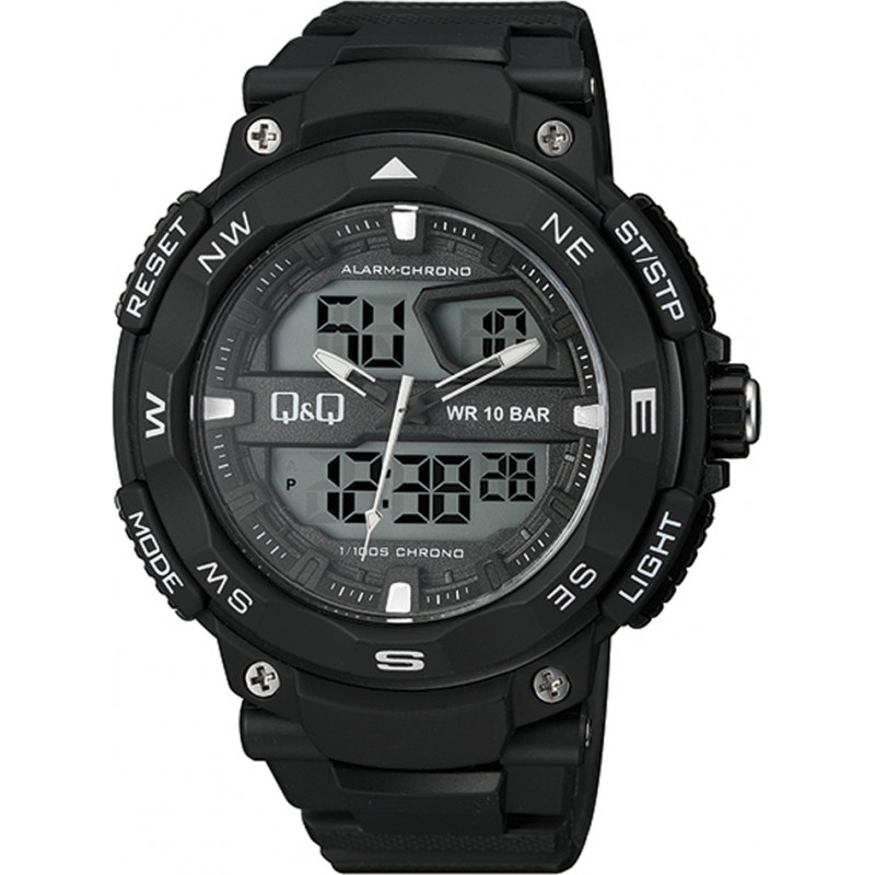 Q&Q GW85J005Y Black Watch ChrisElli