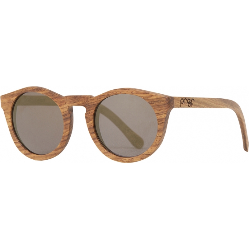 Proof Hayburn Lacewood Gold Sunglasses