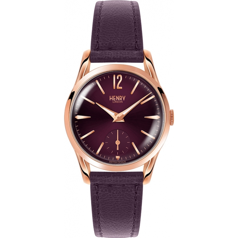 Henry London Ladies Hampstead Purple Watch