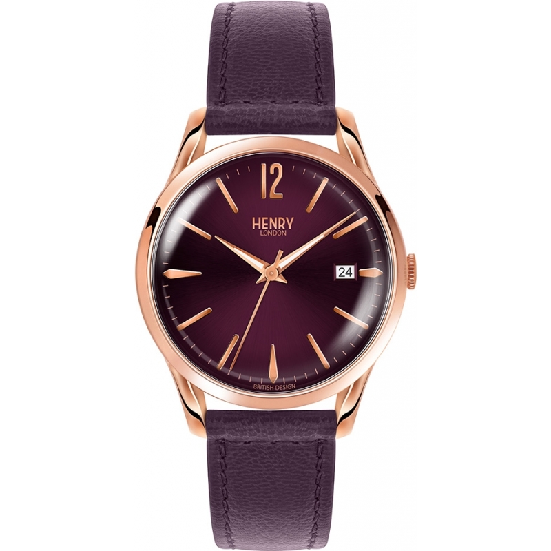 Henry London Ladies Hampstead Purple Watch