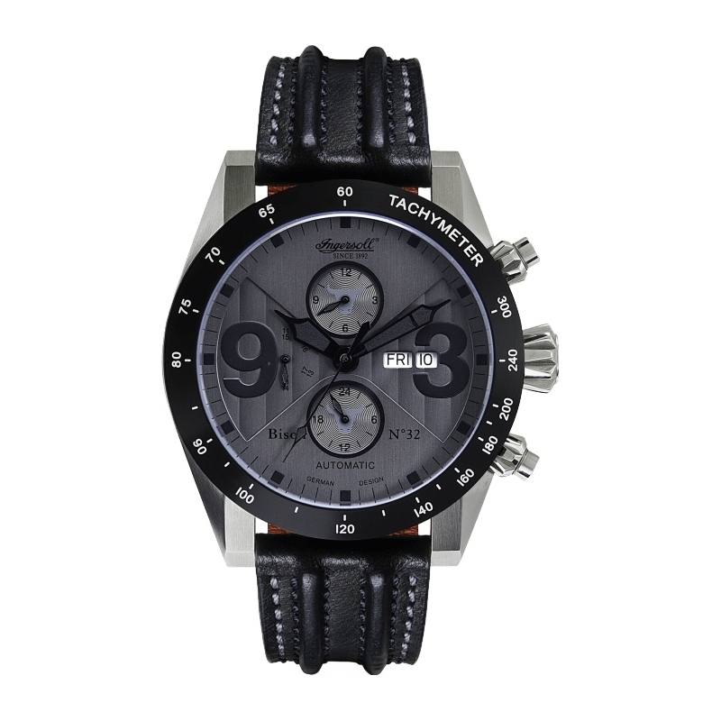 Ingersoll Mens Bison No 32 Automatic Black Watch