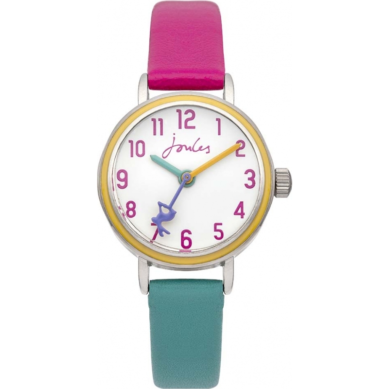 Joules Girls Mixed Colour Rubber Strap Watch