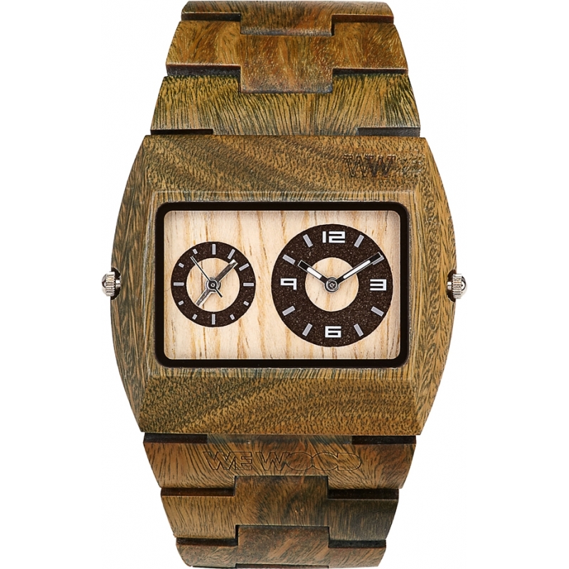 WeWOOD Mens Jupiter Army Watch