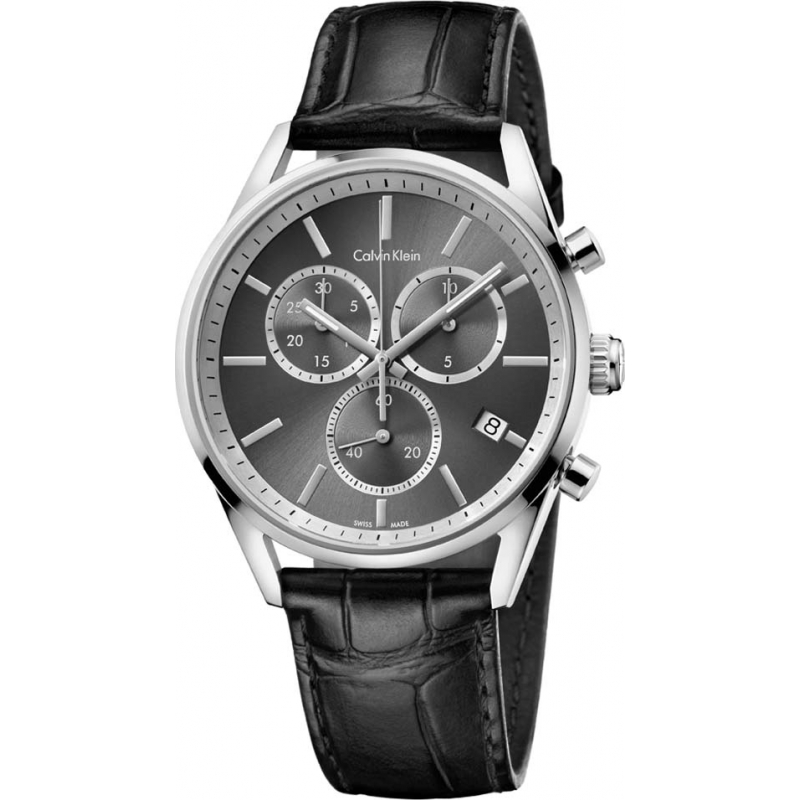 Calvin Klein Mens Formality Black Chrono Watch