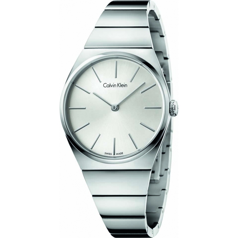 Calvin Klein Supreme Silver Steel Watch