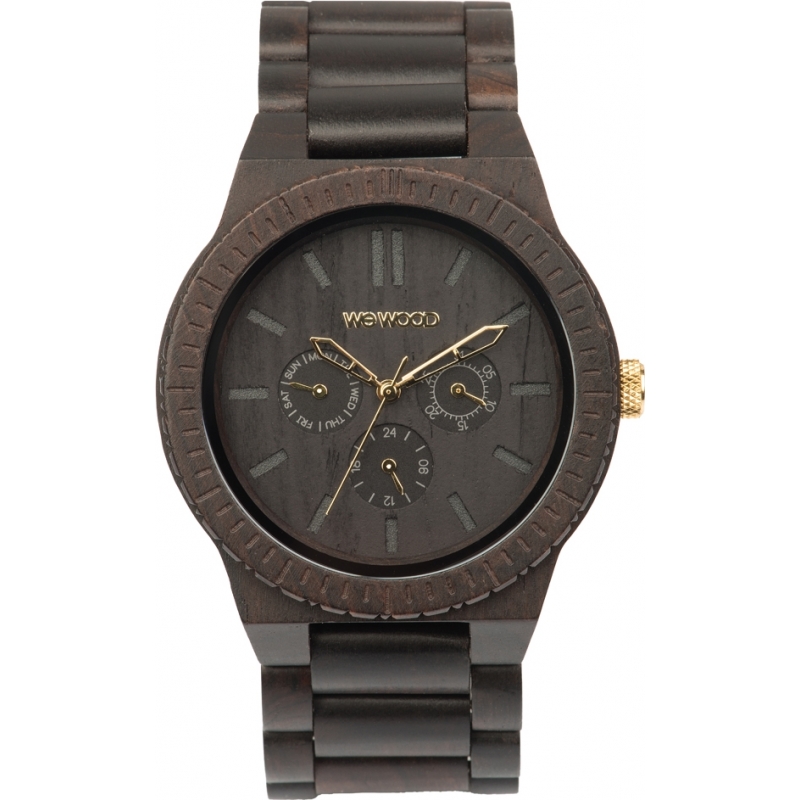 WeWOOD Kappa Black Gold Watch