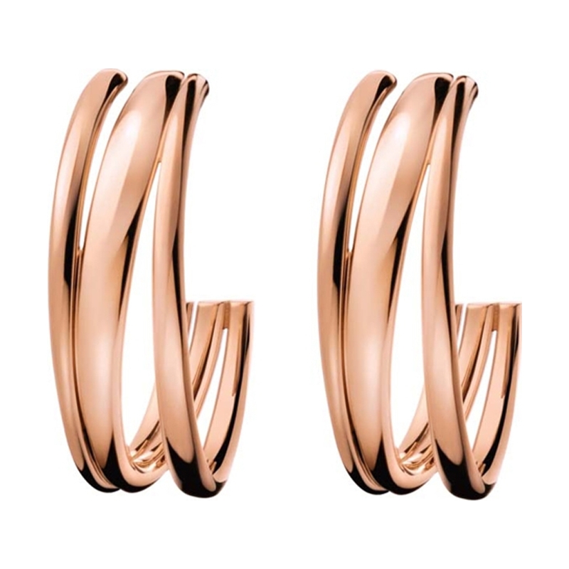 Calvin Klein Ladies Sumptuous Rose Gold Earrings
