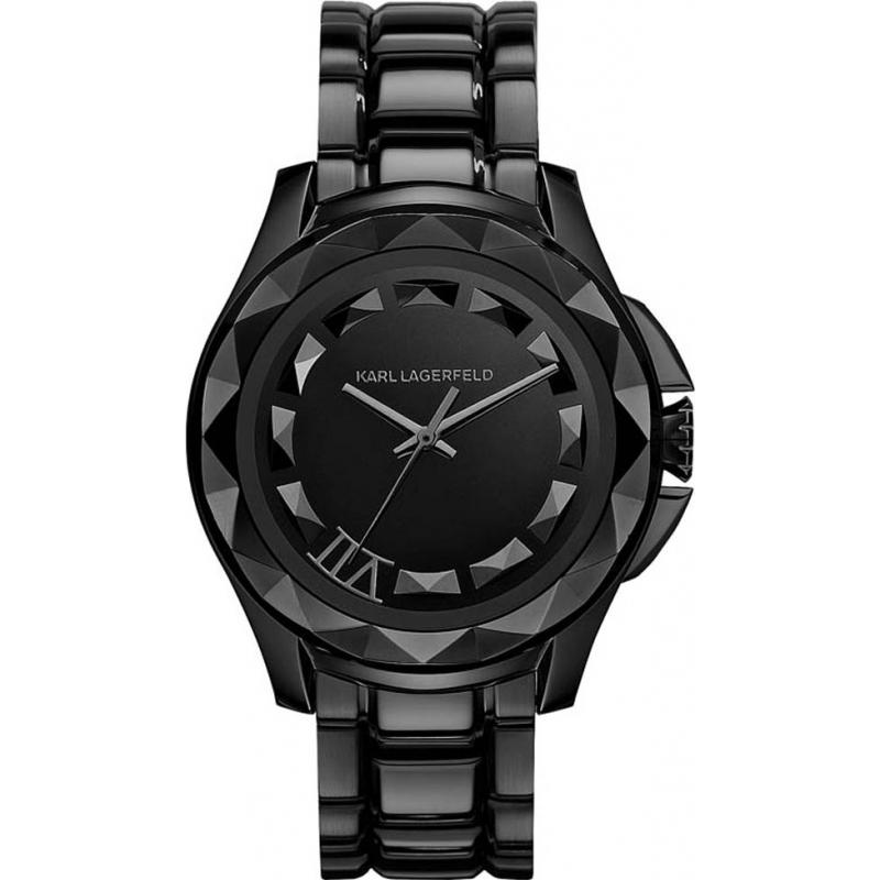 Karl Lagerfeld Karl 7 Black Steel Bracelet Watch