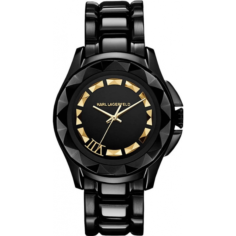 Karl Lagerfeld Karl 7 Black Steel Bracelet Watch