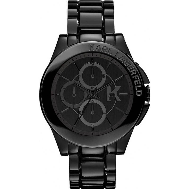 Karl Lagerfeld Energy Black Steel Bracelet Watch