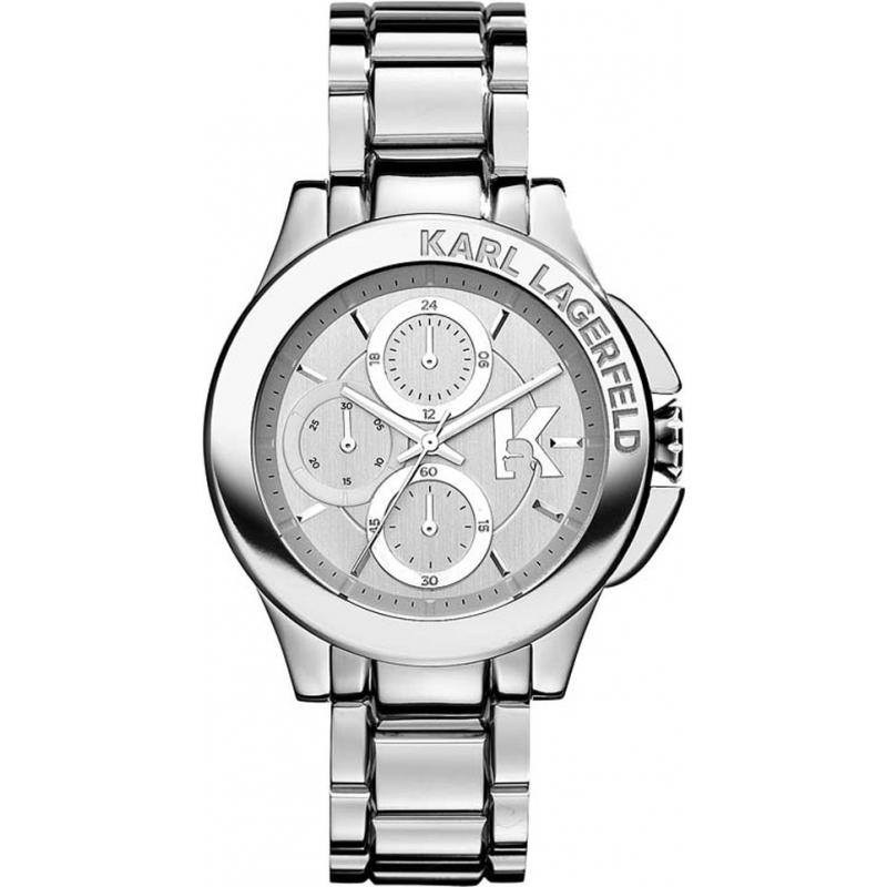 Karl Lagerfeld Energy Silver Steel Bracelet Watch