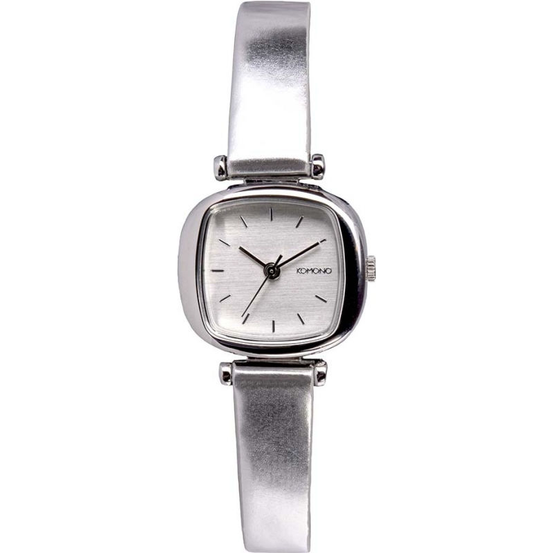 Komono Ladies Moneypenny Metallic Silver Watch