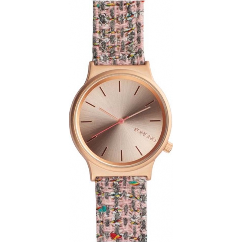 Komono Wizard Tweed Seashell Watch